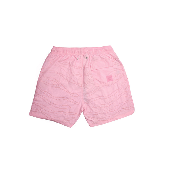 Kids Swim Shorts Zebra Pink