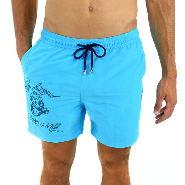 Swim Shorts The Original Heavy Metal Turquoise