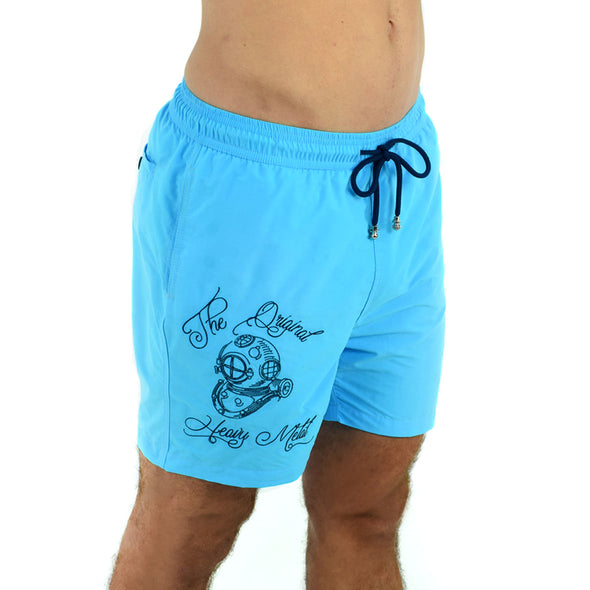 Swim Shorts The Original Heavy Metal Turquoise