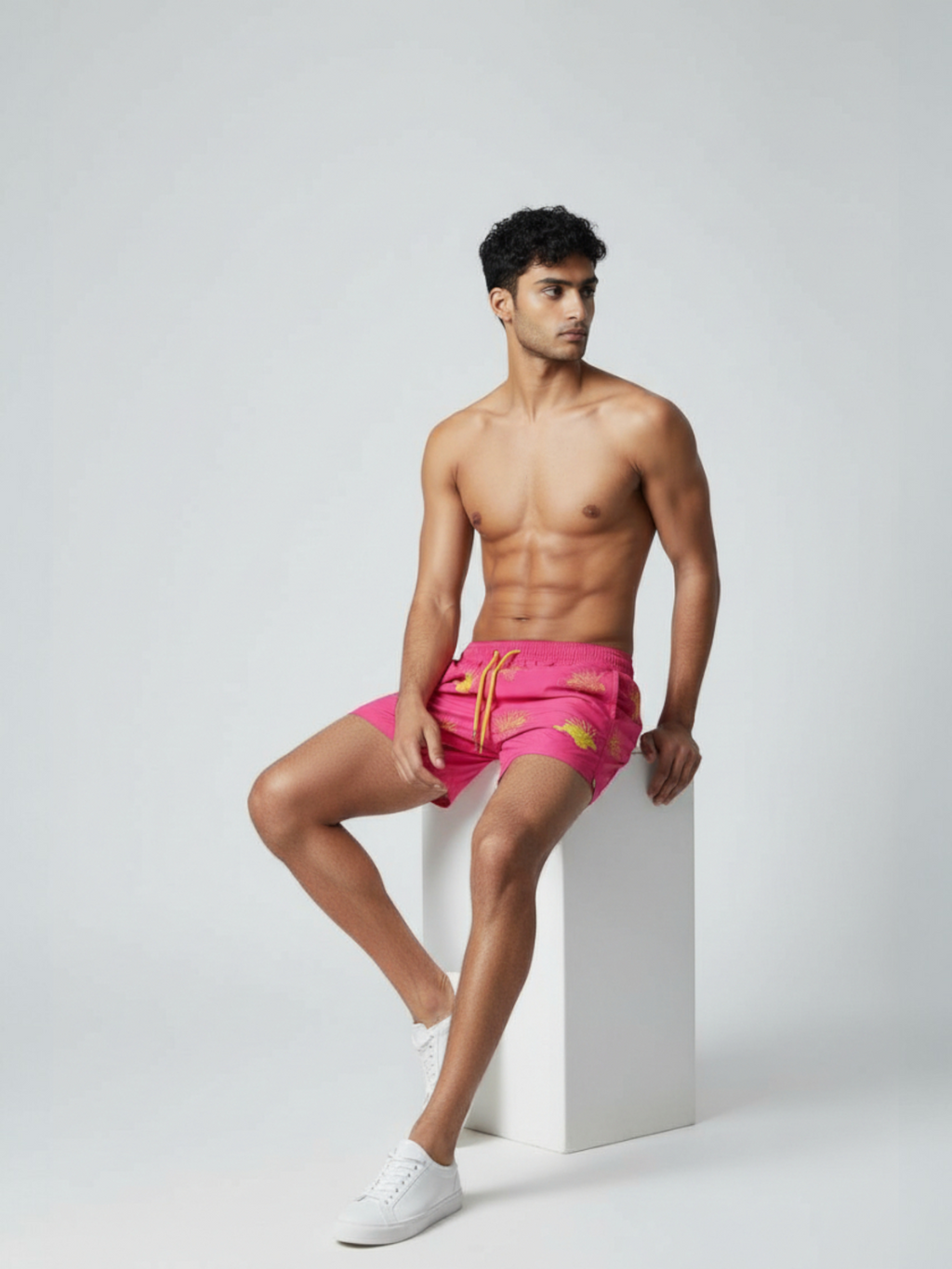 Swim Shorts Scorpion Fish Pink