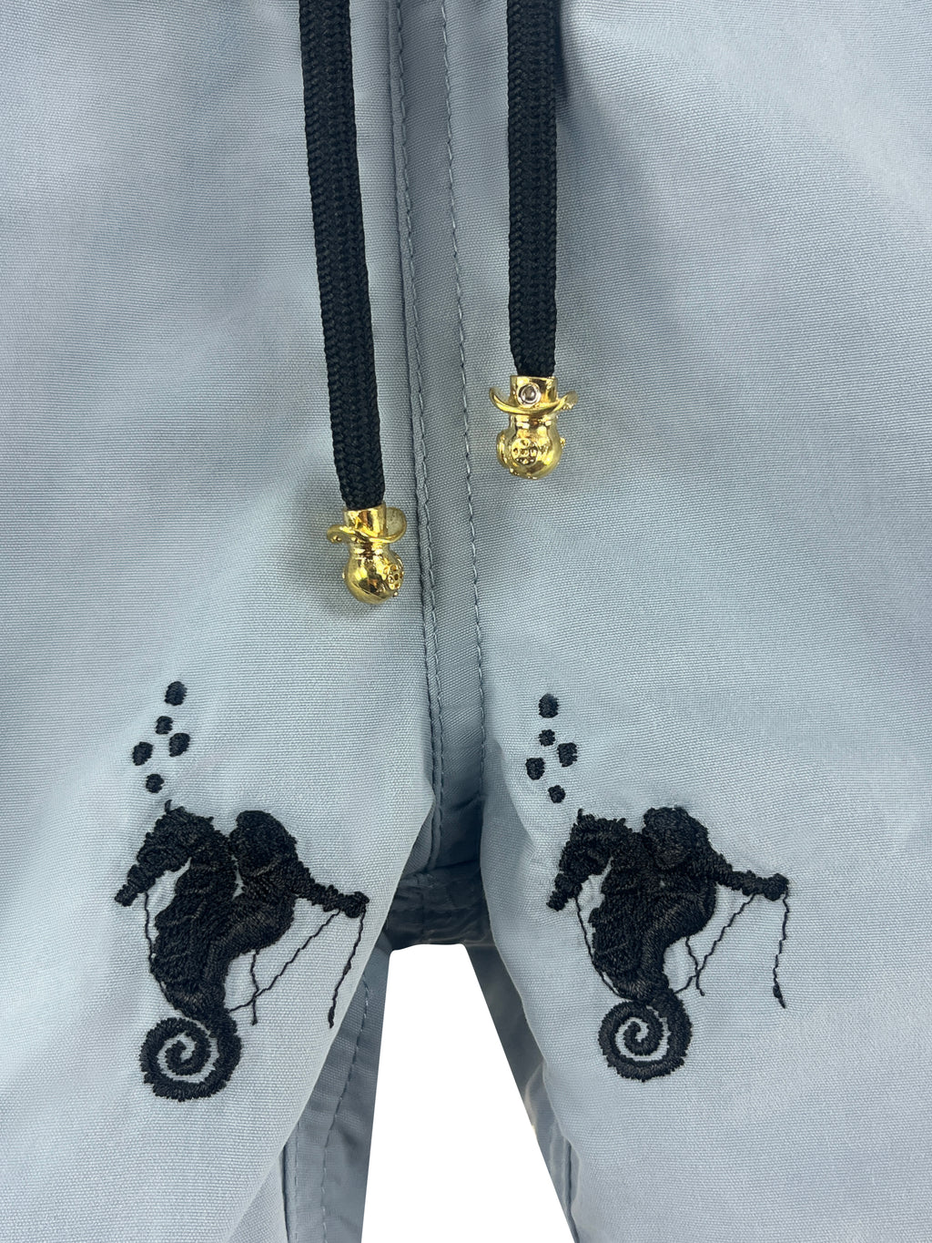 Swim Shorts Sea Horse Black and Grey