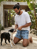 Swim Shorts Sea Horse Black and Grey