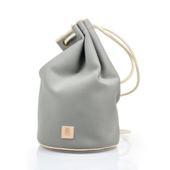 Draw String Neoprene Bag Grey