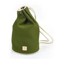 Drawstring Neoprene Bag Olive