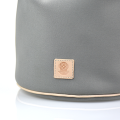 Draw String Neoprene Bag Grey
