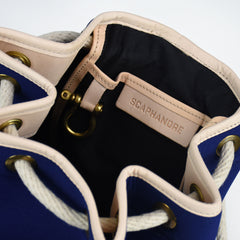 Draw String Neoprene Bag Navy