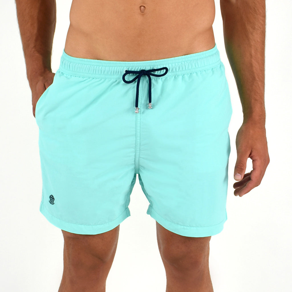 Men's Mint Swim Trunks