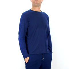 Long Sleeve T-Shirt Navy Blue