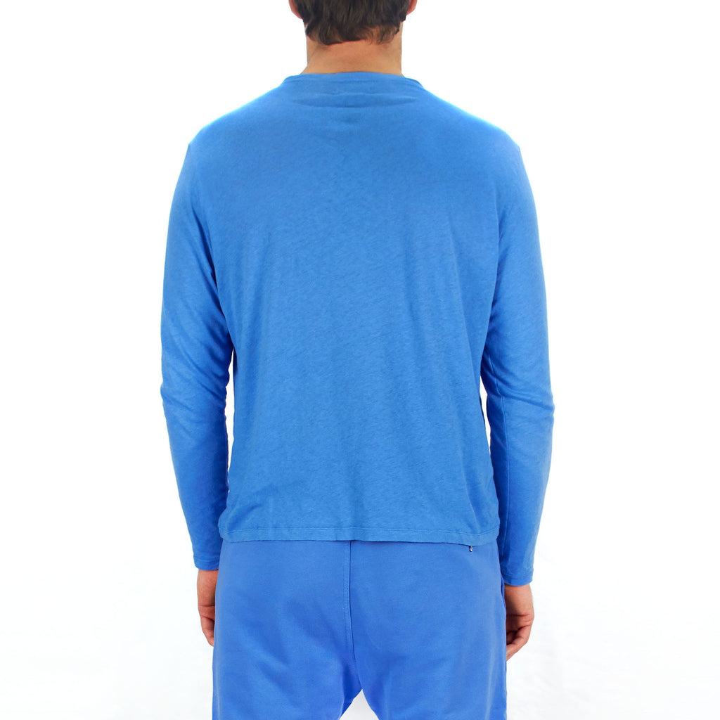 Long Sleeve T-Shirt Pool Blue