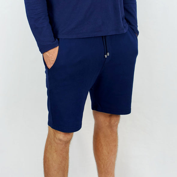 Track Shorts Navy Blue