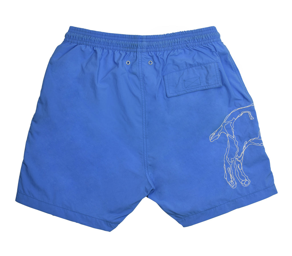Swim Shorts Mountain Goat Blue