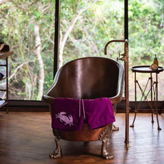 Swim Shorts Crab Red Wine
