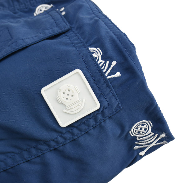 Kids Swim Shorts Sea Diver Navy Blue