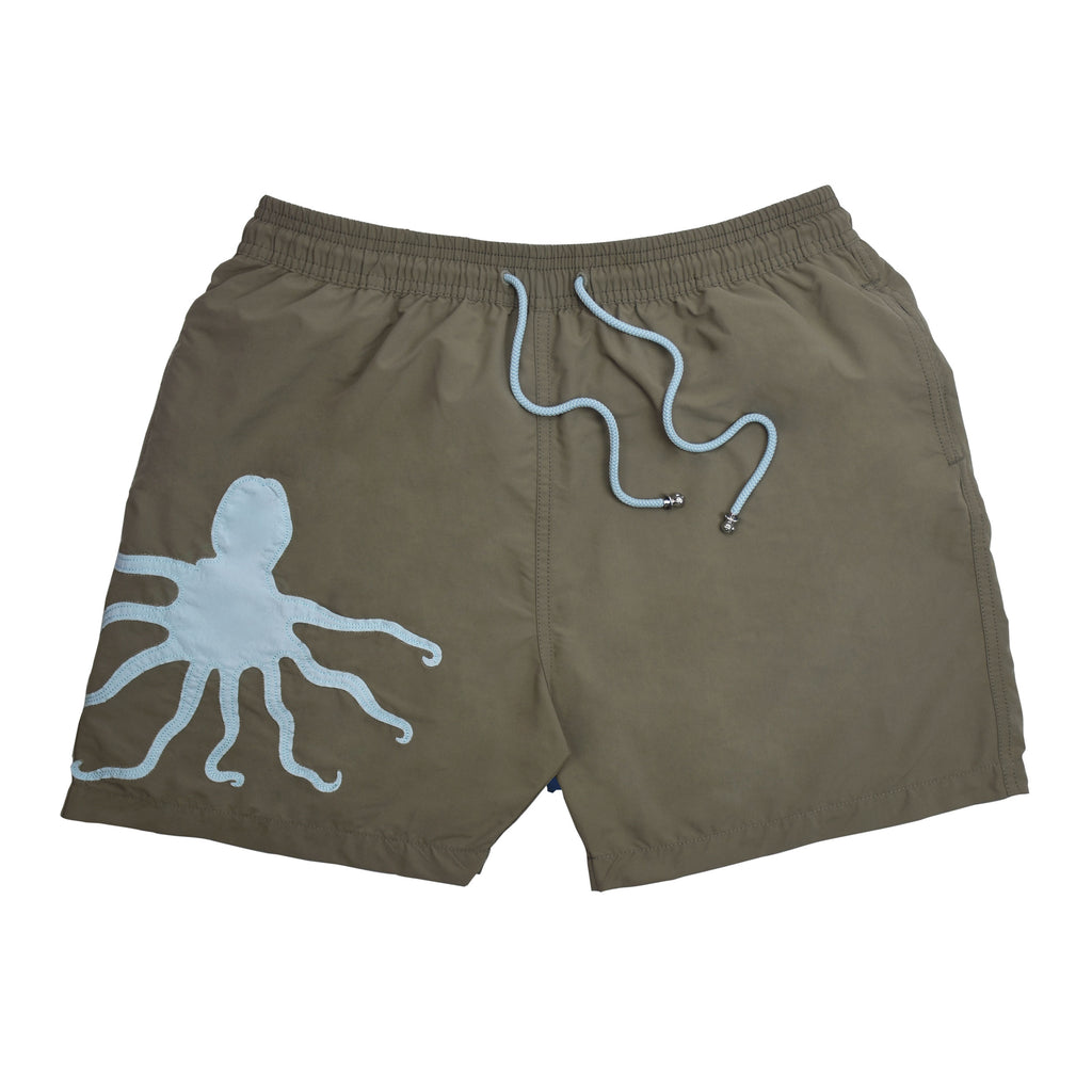 Swim Shorts Octopus Cement