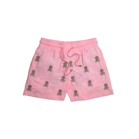 Kids Swim Shorts Sea Diver Pink