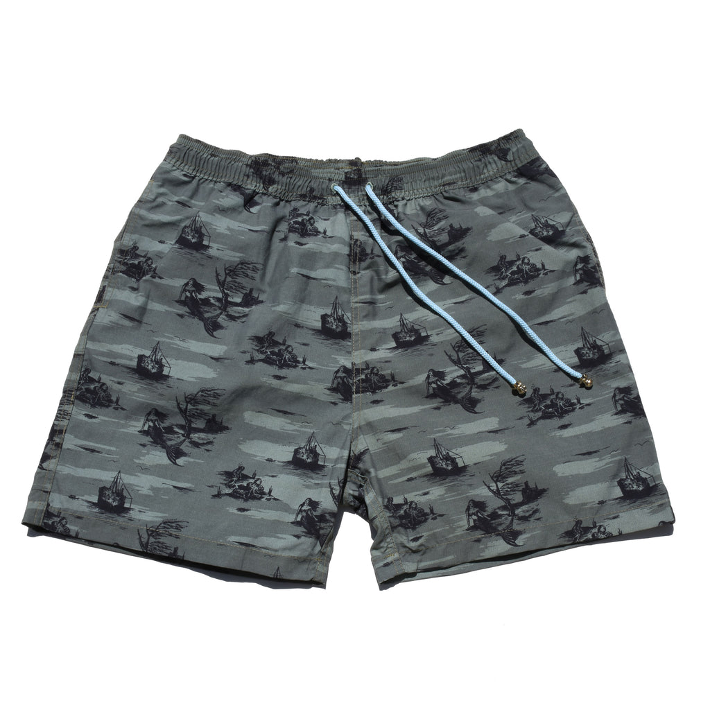 Swim Shorts Mermaids Grey